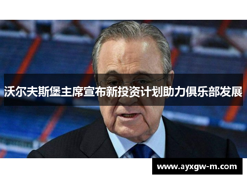 沃尔夫斯堡主席宣布新投资计划助力俱乐部发展